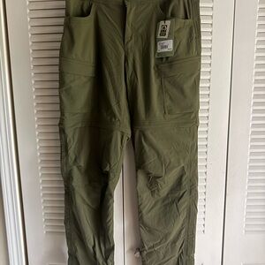 BRNAD NEW REI Co-Op Sahara Women's Convertible Pants Size 12, Green